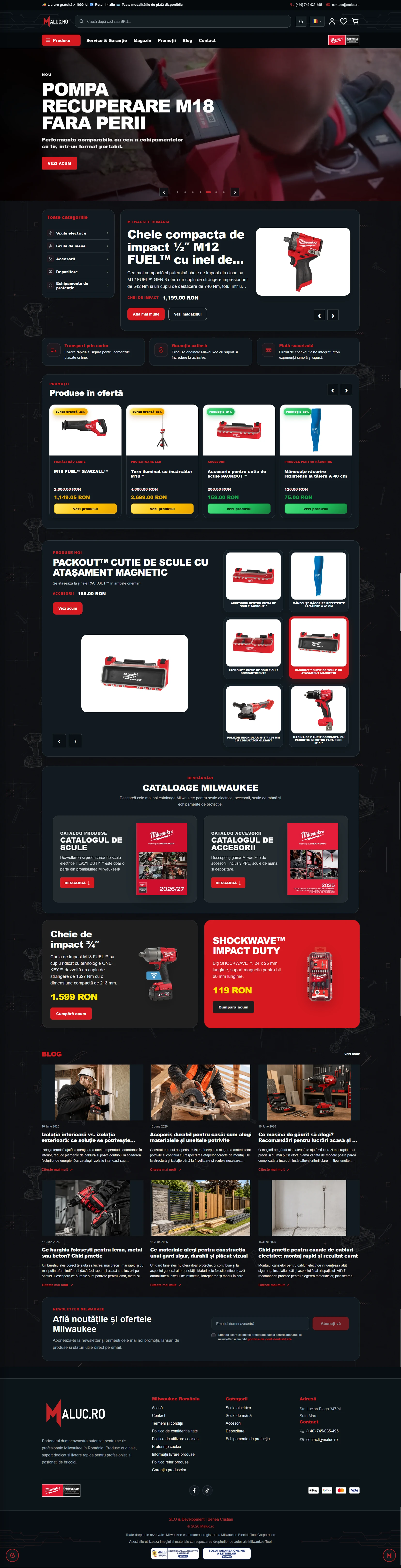 Maluc website preview